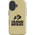 University of Colorado CU Collegiate Text iPhone 16 Plus Impact Case